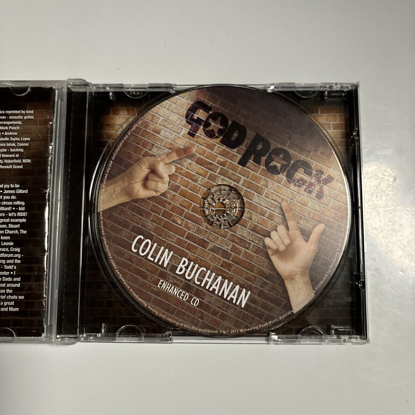 Colin Buchanan - God Rock (CD, 2011) Australia