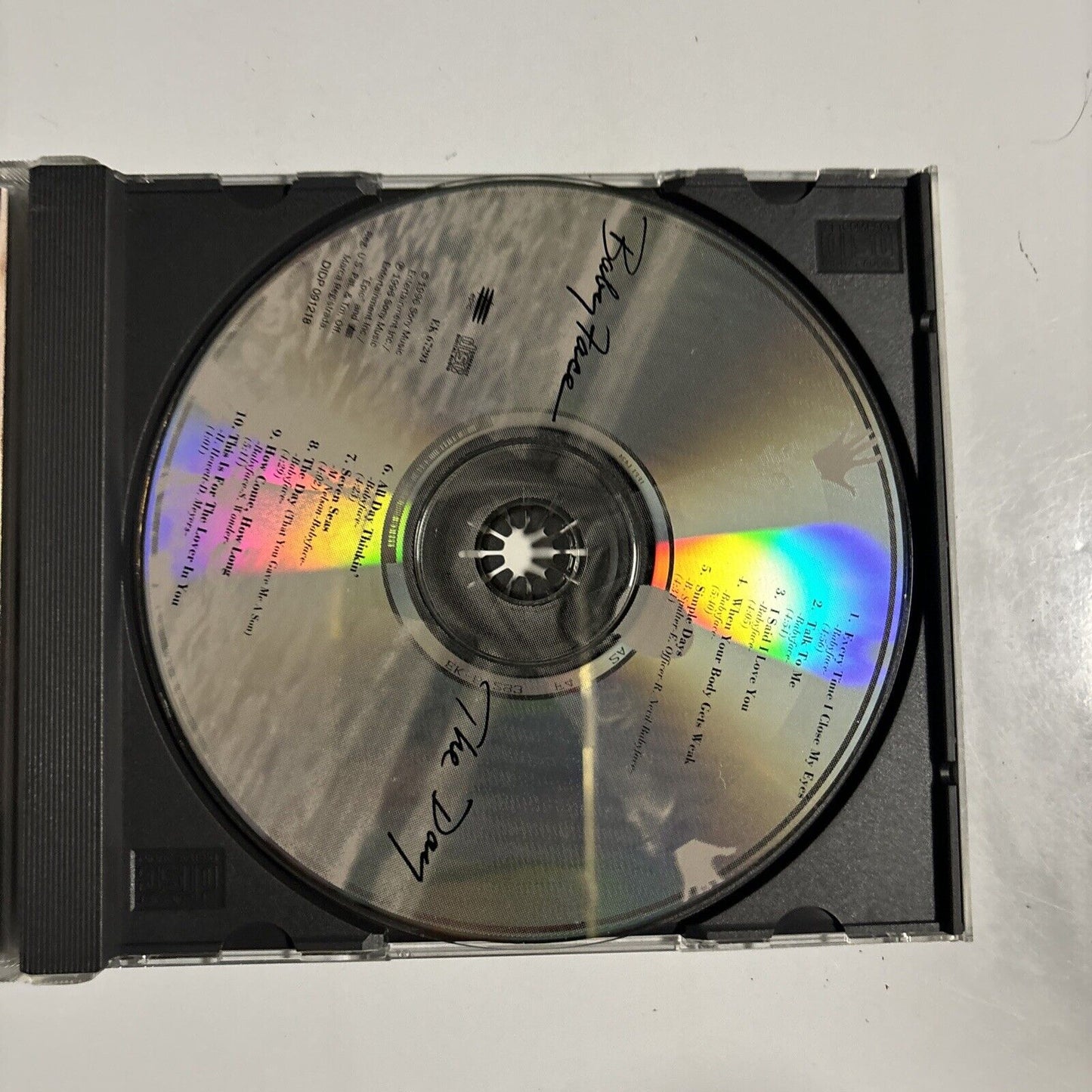 Babyface - The Day (CD, 1996) USA EK 67293