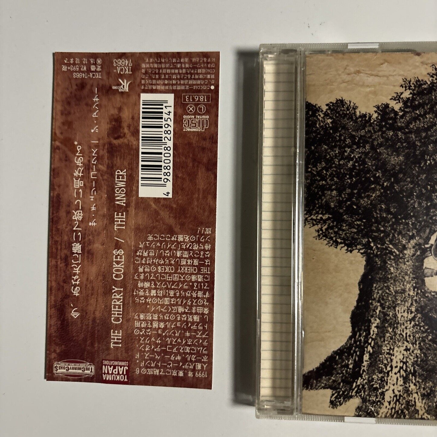 The Cherry Cokes - The Answer (CD, 2018) Japan tkca-74663 Obi