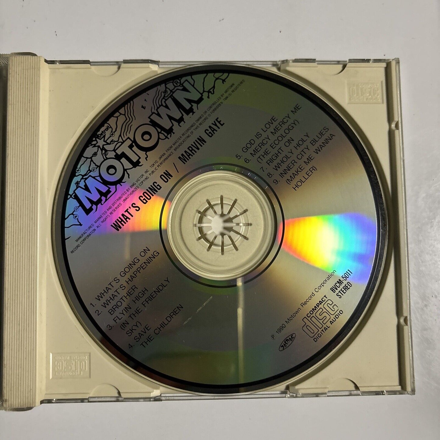 Marvin Gaye - What's Going On (CD, 1990) Japan bvcm-5011