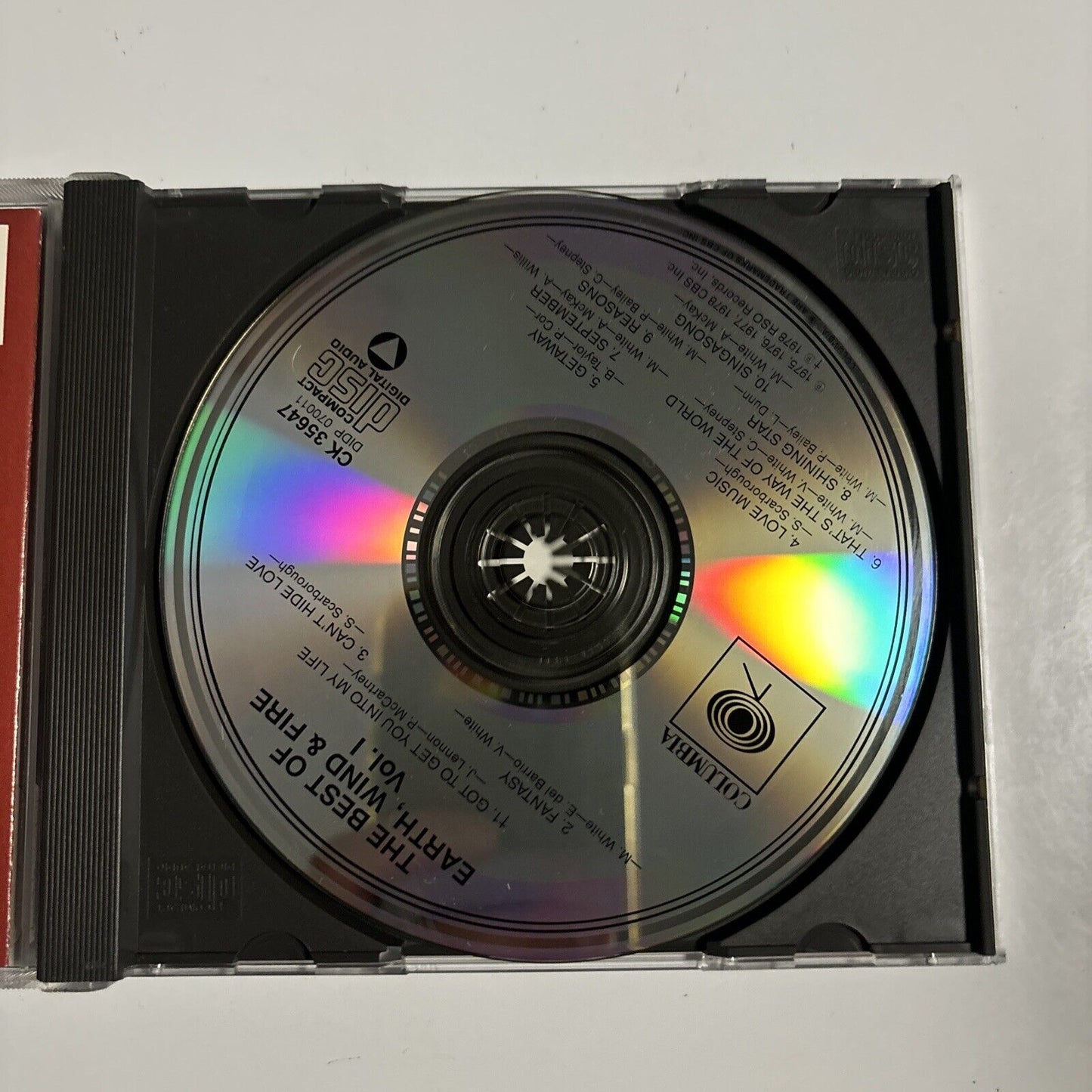 Earth, Wind & Fire - The Best Of Earth, Wind & Fire Vol. I (CD, 1978) CK 35647