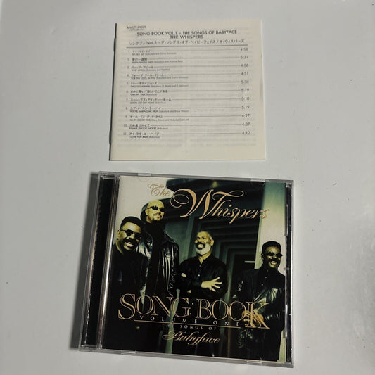 The Whispers - Song Book Volume One (The Songs Of Babyface) (CD 1997) mvct-24025