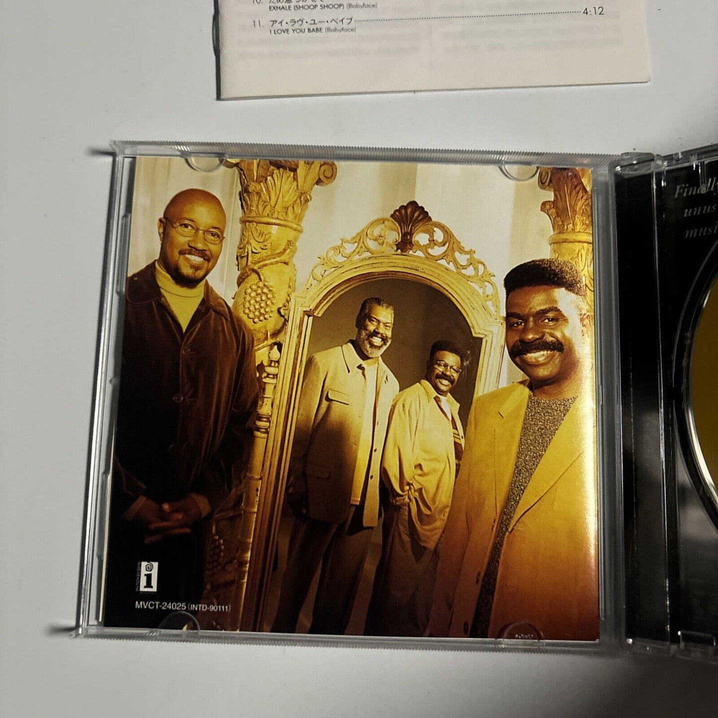 The Whispers - Song Book Volume One (The Songs Of Babyface) (CD 1997) mvct-24025