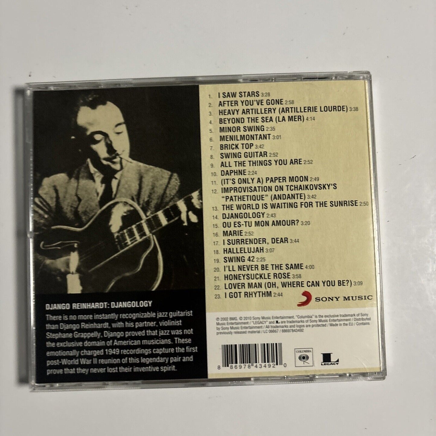 Django Reinhardt - Djangology (CD, 1961) Columbia