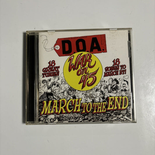 D.O.A. - War On 45 (CD, 2021)  SDR-0064