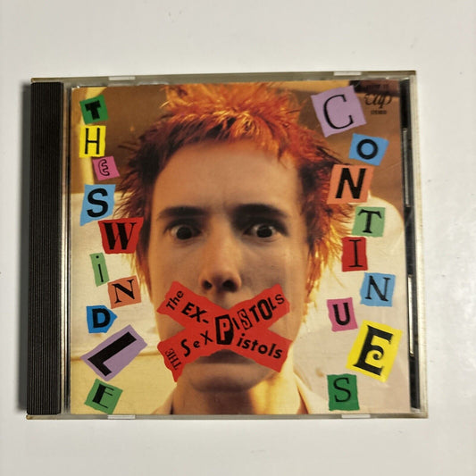 The Sex Pistols - The Swindle Continues (CD, 1988) Japan 85027-32