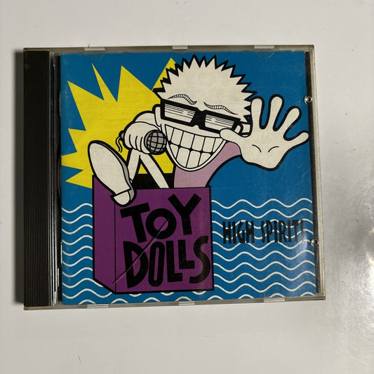 Toy Dolls - High Spirits (CD, 1990) Japan tfck-88502