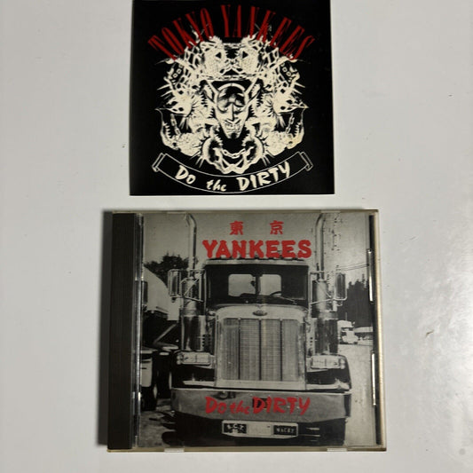 東京 Yankees - Do The Dirty (CD, 1991) Japan exc-006 Sticker