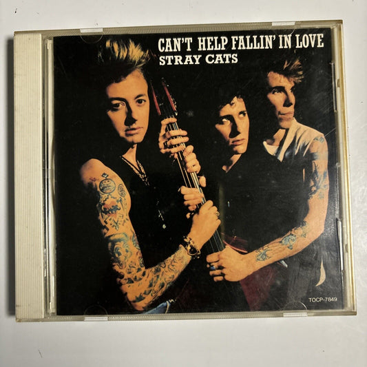 Stray Cats - Can't Help Fallin' In Love (CD, 1993) Japan tocp-7849