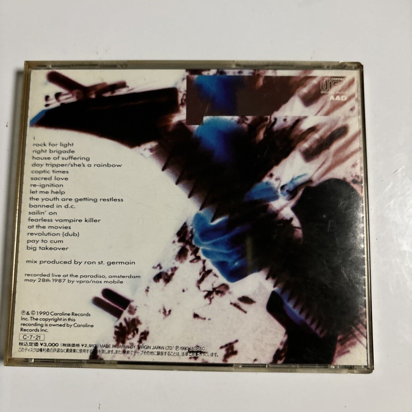 Bad Brains - The Youth Are Getting Restless (CD, 1987) Japan vjcp-37