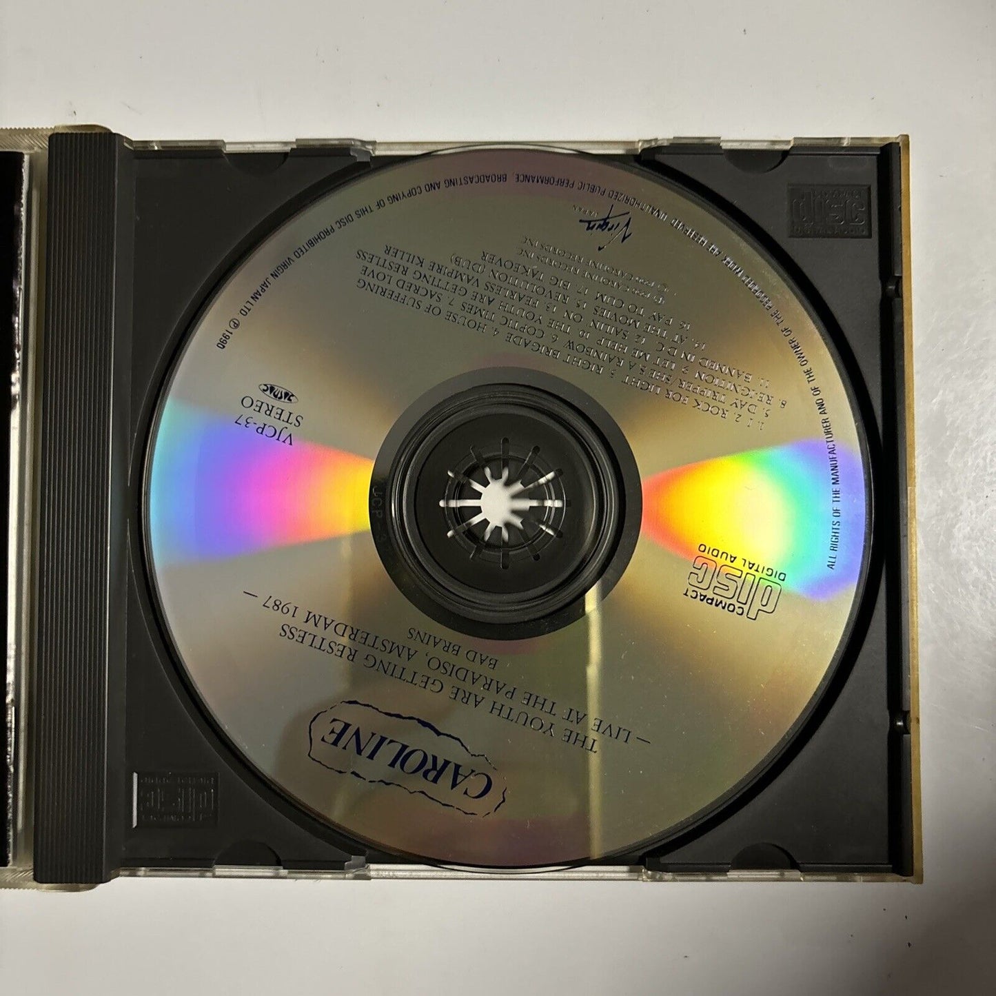 Bad Brains - The Youth Are Getting Restless (CD, 1987) Japan vjcp-37