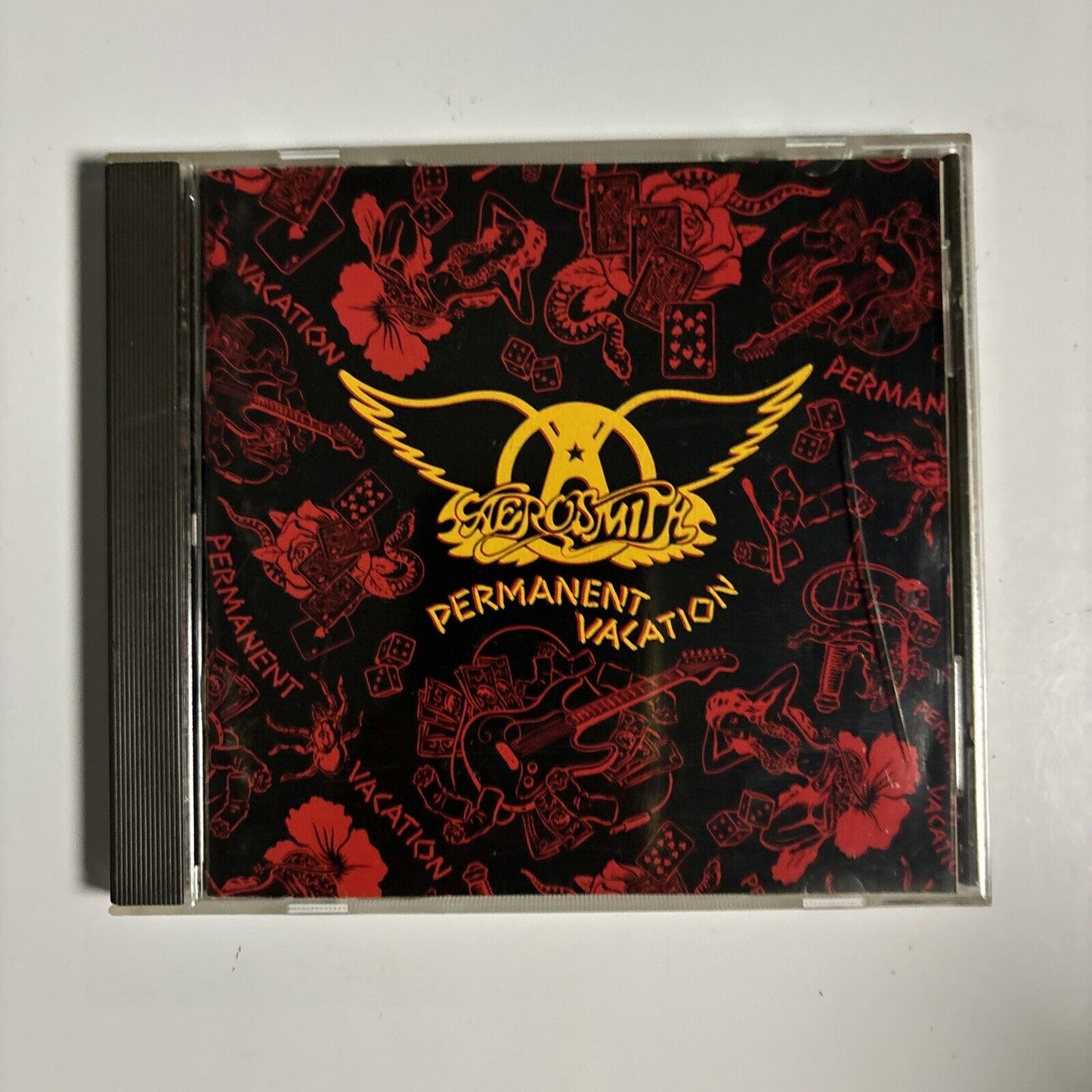 Aerosmith - Permanent Vacation (CD, 1987) Geffen Records 9 24162-2