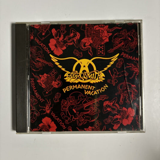 Aerosmith - Permanent Vacation (CD, 1987) Geffen Records 9 24162-2