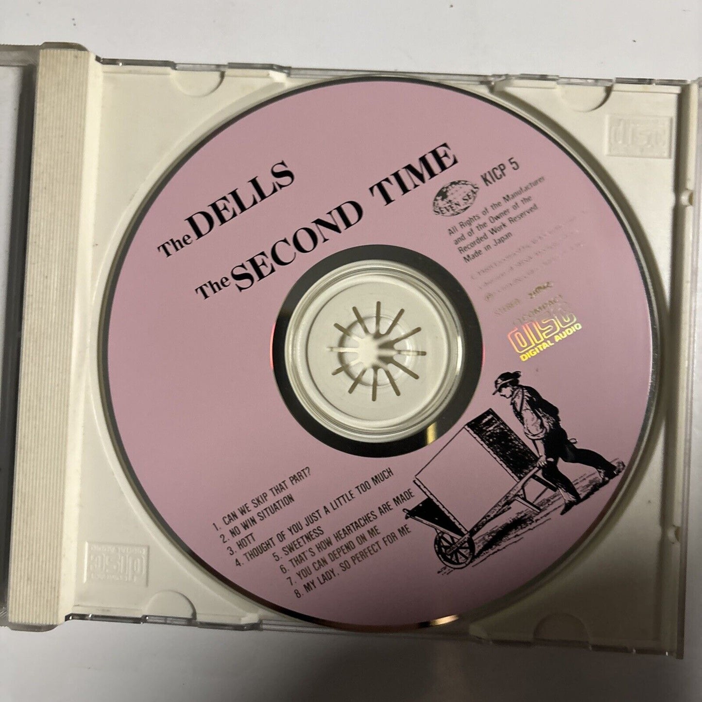 The Dells -  The Second Time (CD, 1990) Japan kicp-5 Funk/Soul