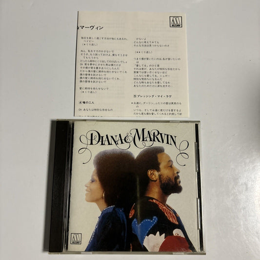 Diana Ross & Marvin Gaye - Diana & Marvin (CD, 1992) Japan poct-1824