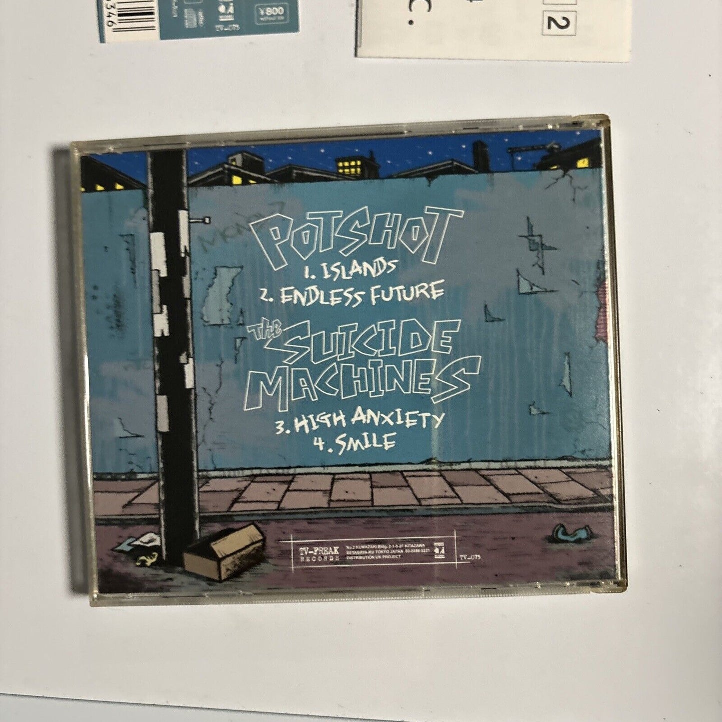 The Suicide Machines & Potshot - Split (CD, 2003) Japan tv-075