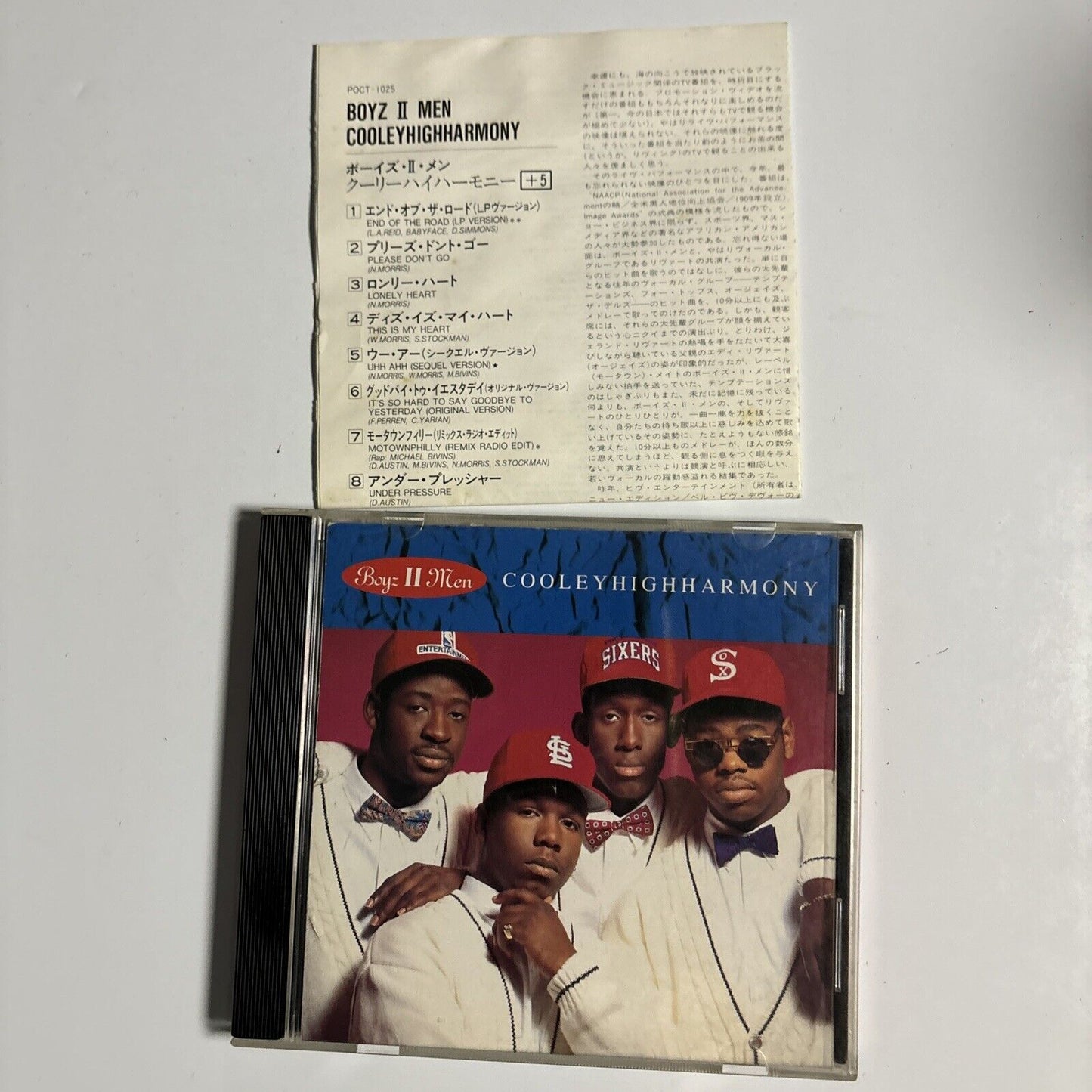 Boyz II Men - Cooleyhighharmony (CD, 1992) Japan poct-1025