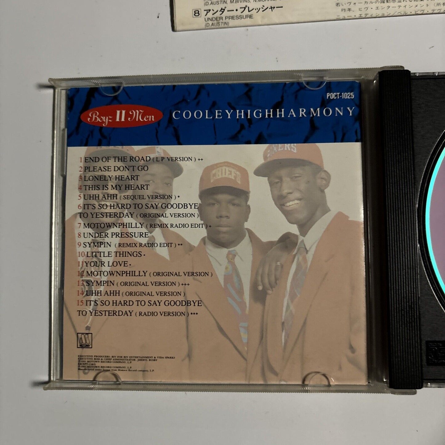 Boyz II Men - Cooleyhighharmony (CD, 1992) Japan poct-1025