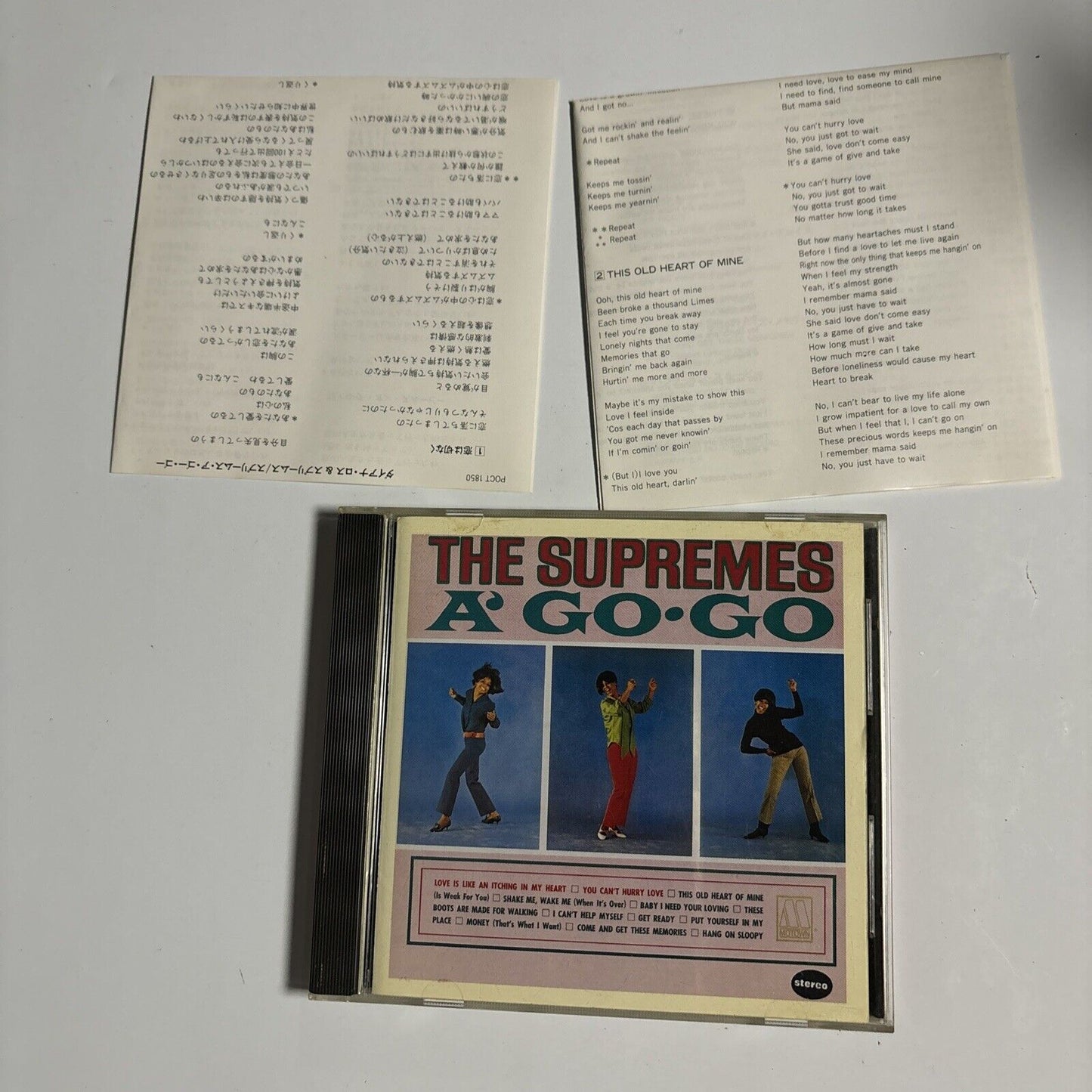 The Supremes - A' Go-Go (CD, 1992) Japan POCT-1850 Motown