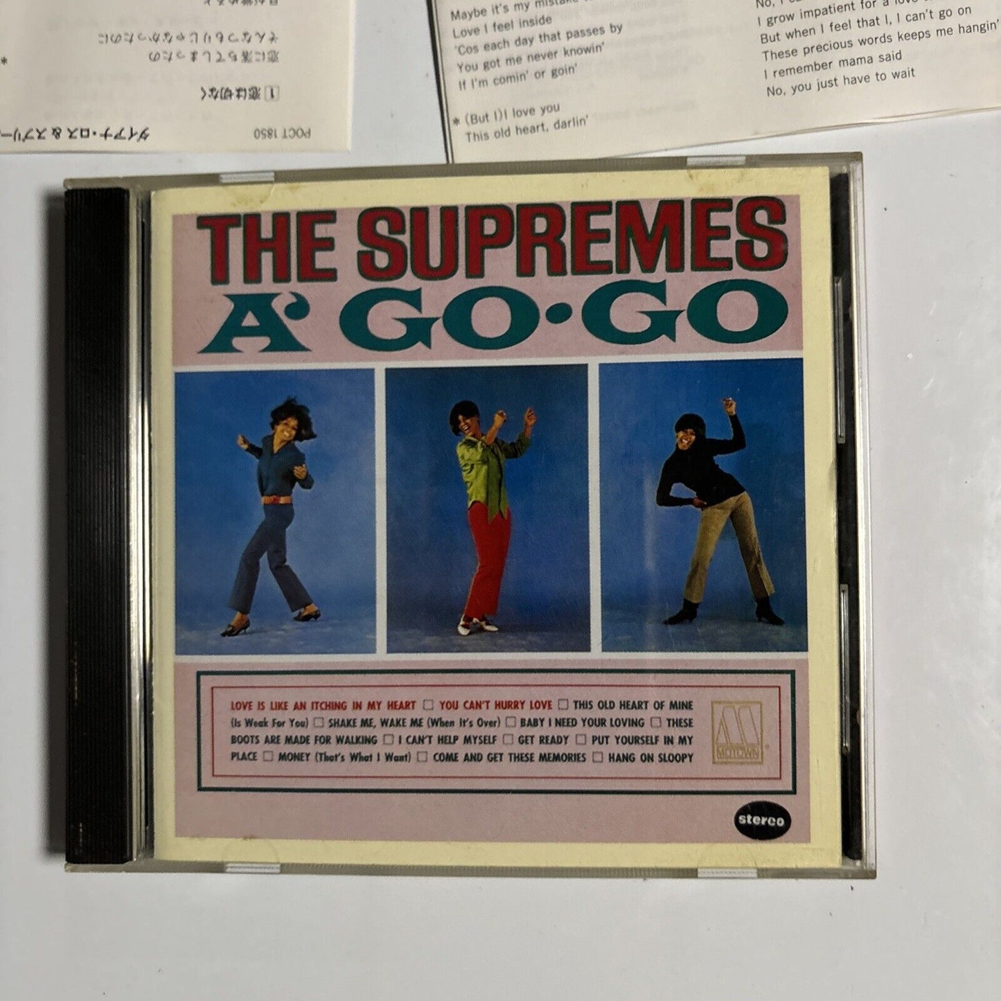 The Supremes - A' Go-Go (CD, 1992) Japan POCT-1850 Motown