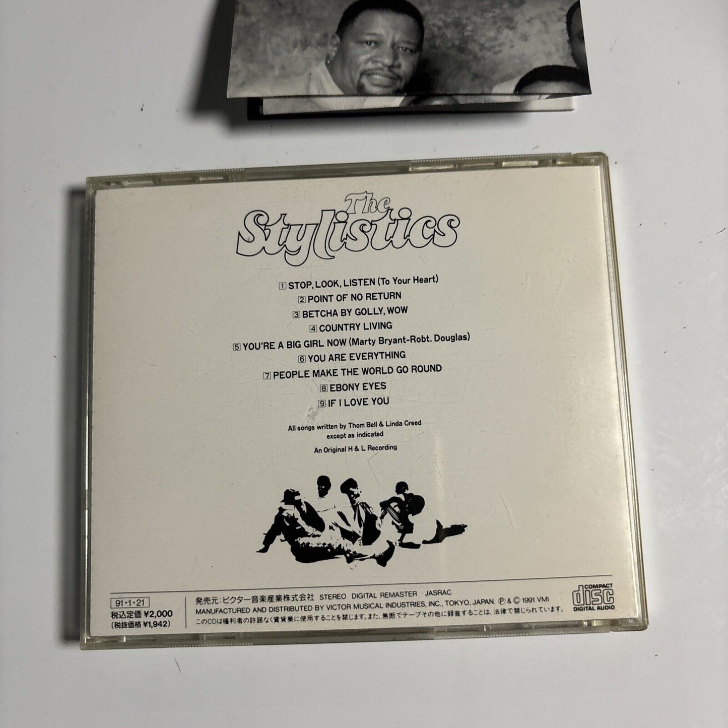 The Stylistics - The Stylistics (CD, 1991) Japan vicp-2036