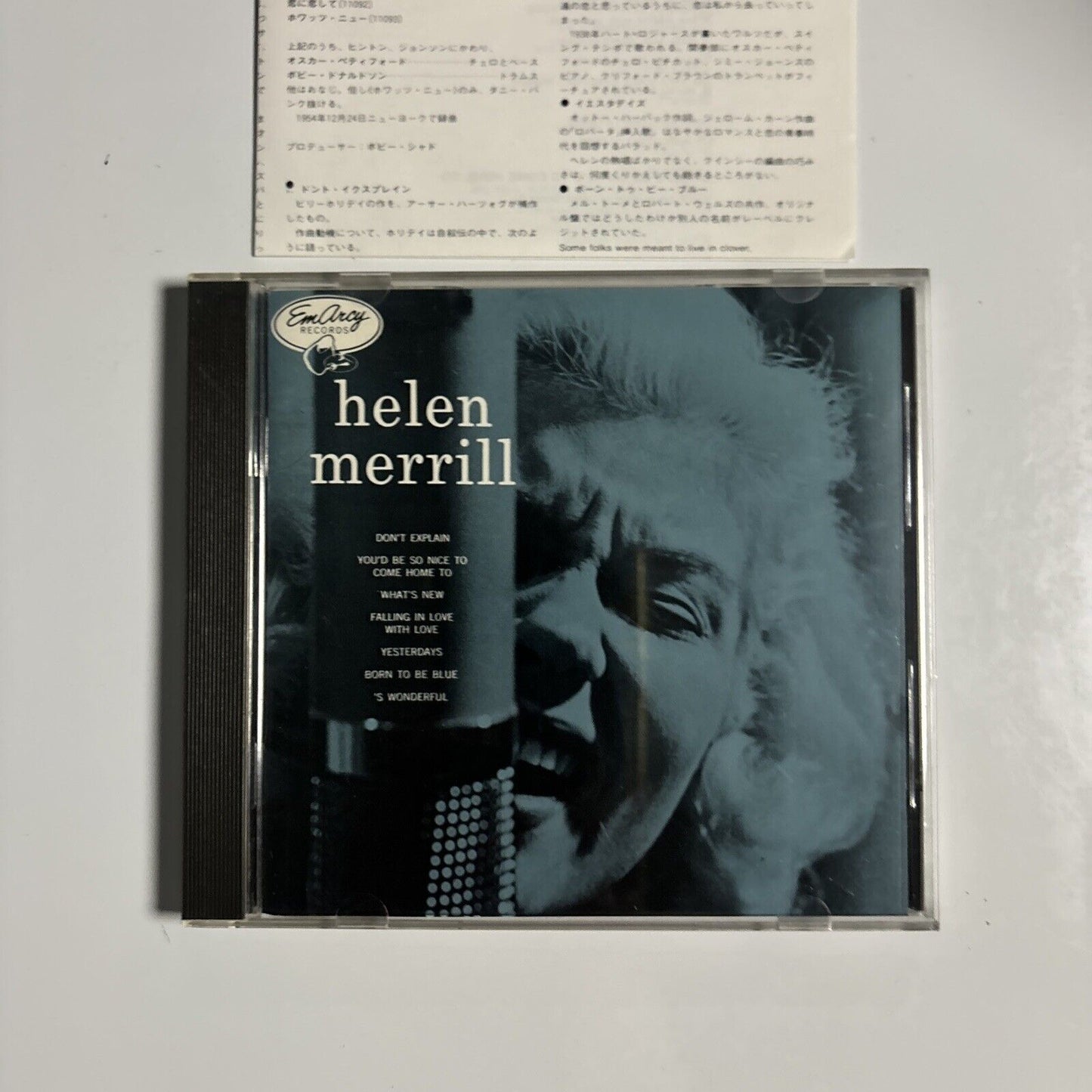 Helen Merrill - Helen Merrill (CD, 1955) Japan 814-643-2