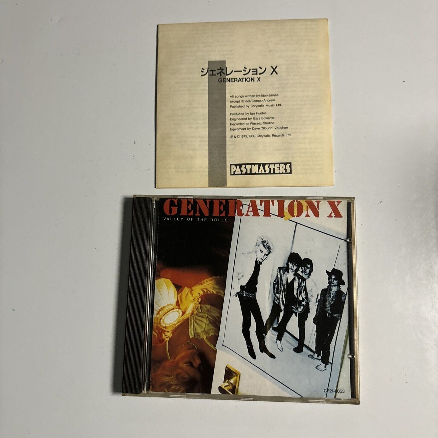 Generation X - Valley Of The Dolls (CD, 1989) Japan cp21-6063