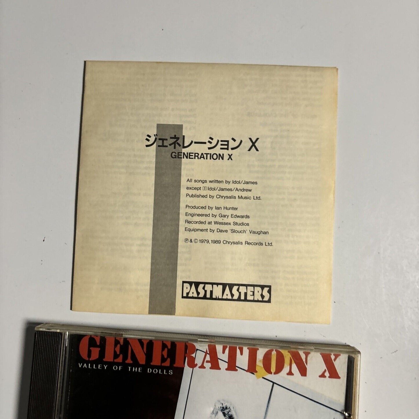 Generation X - Valley Of The Dolls (CD, 1989) Japan cp21-6063