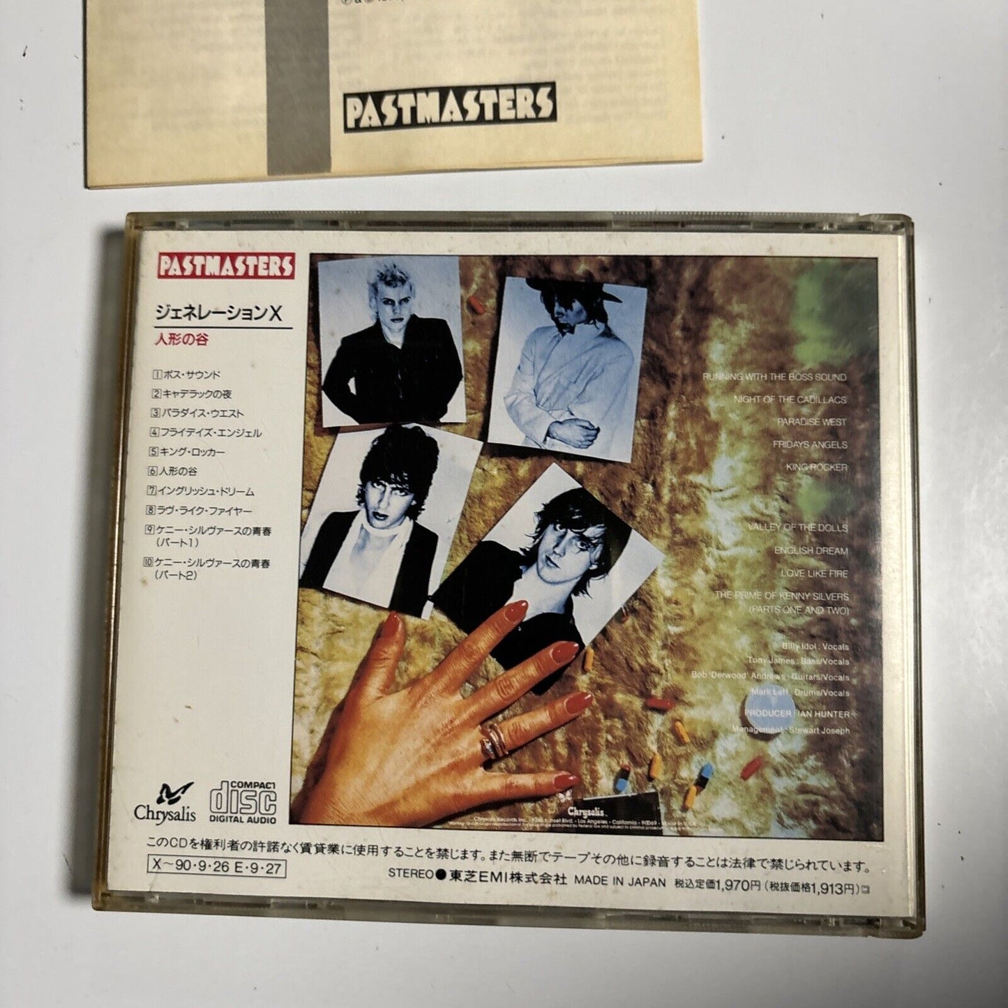 Generation X - Valley Of The Dolls (CD, 1989) Japan cp21-6063