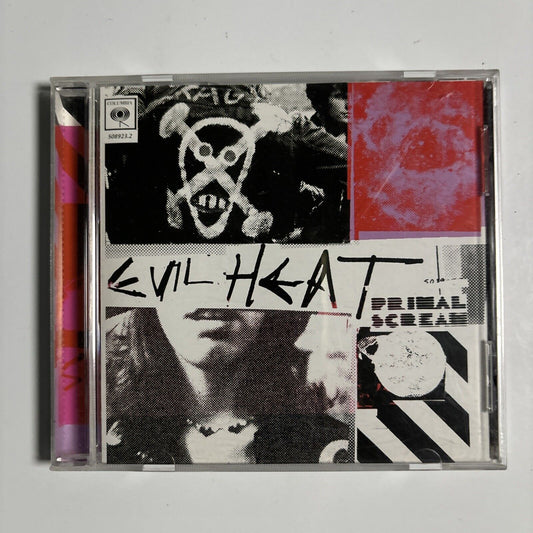 Primal Scream - Evil Heat (CD, 2002) Columbia 508923.2