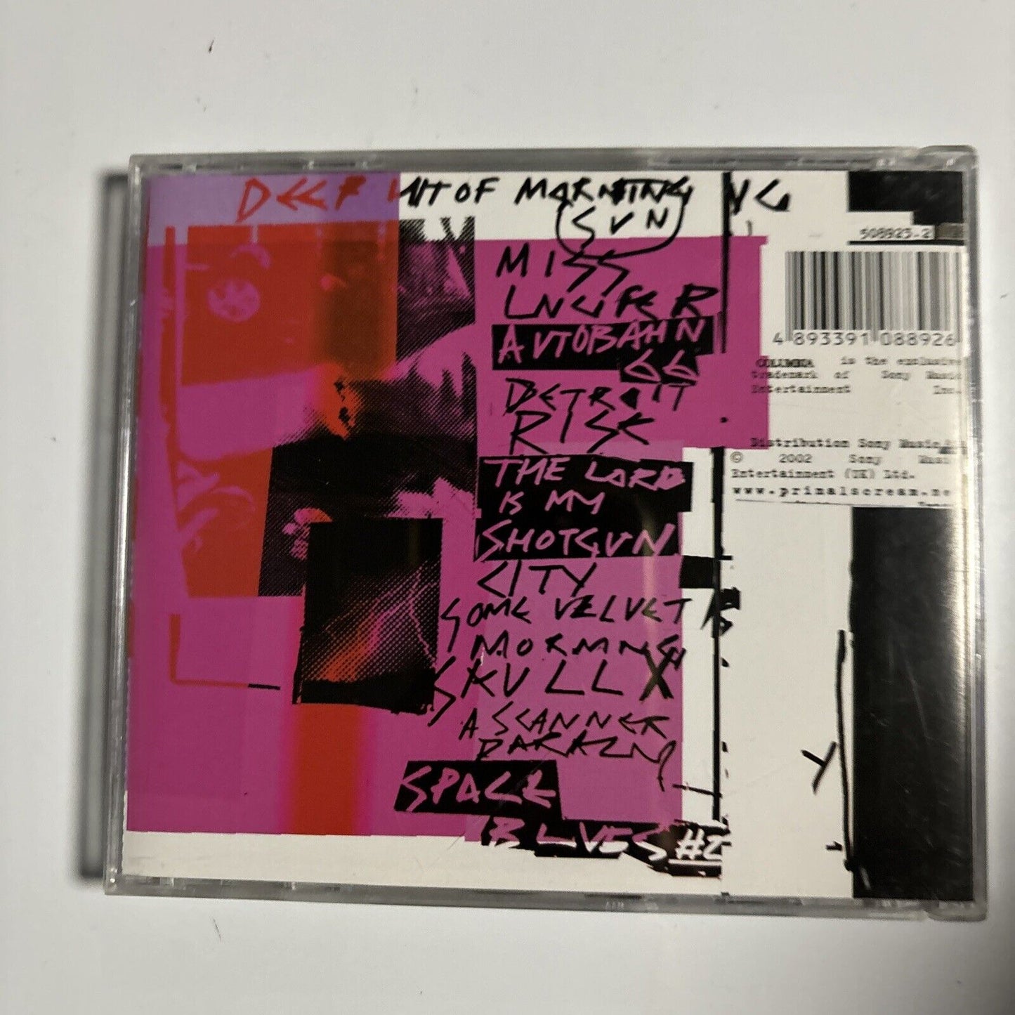 Primal Scream - Evil Heat (CD, 2002) Columbia 508923.2