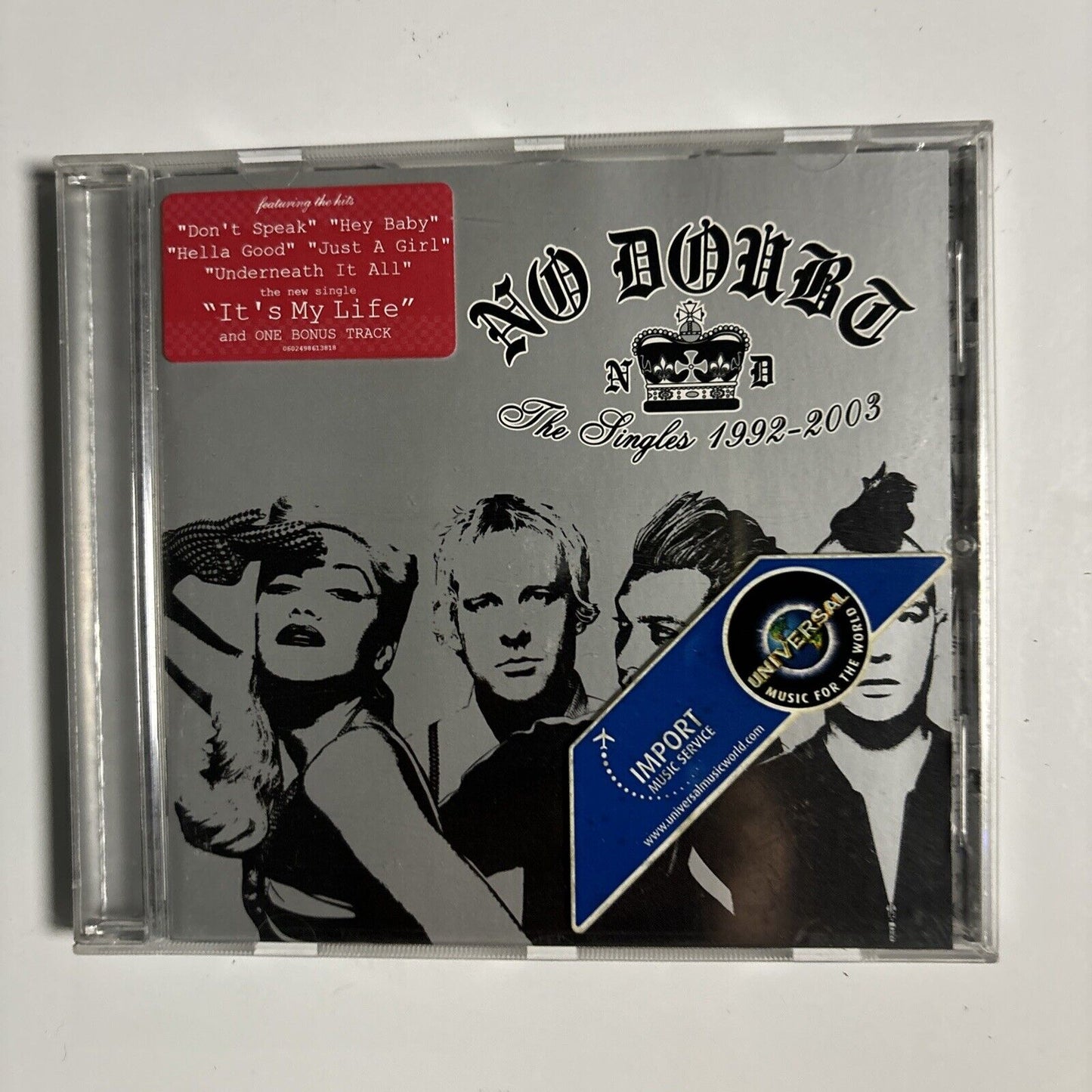No Doubt - The Singles (CD, 2003) Interscope Records