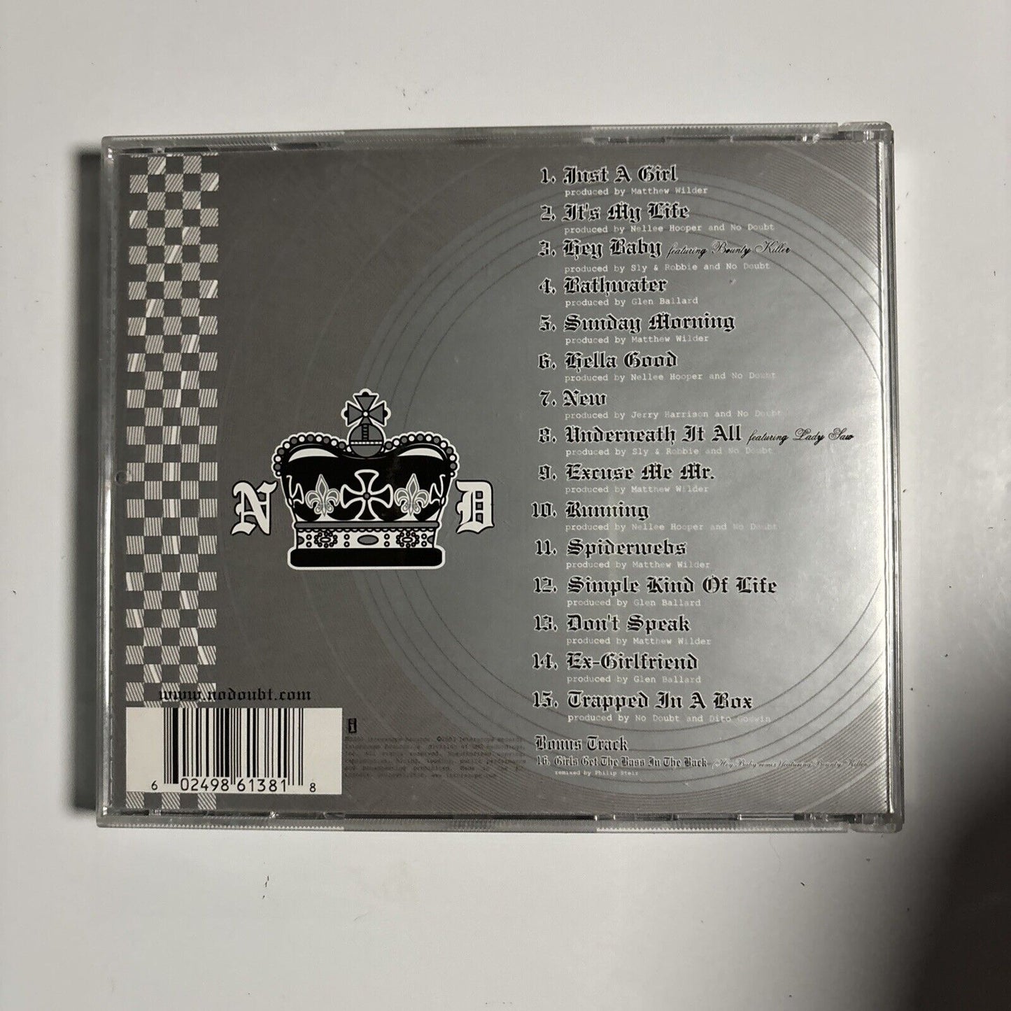 No Doubt - The Singles (CD, 2003) Interscope Records
