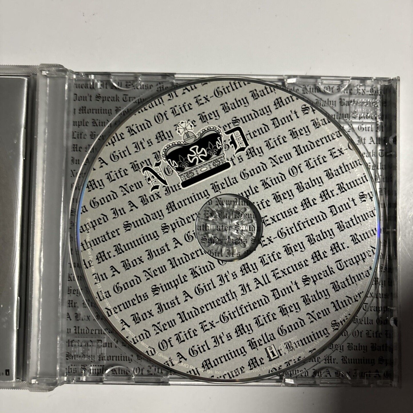 No Doubt - The Singles (CD, 2003) Interscope Records