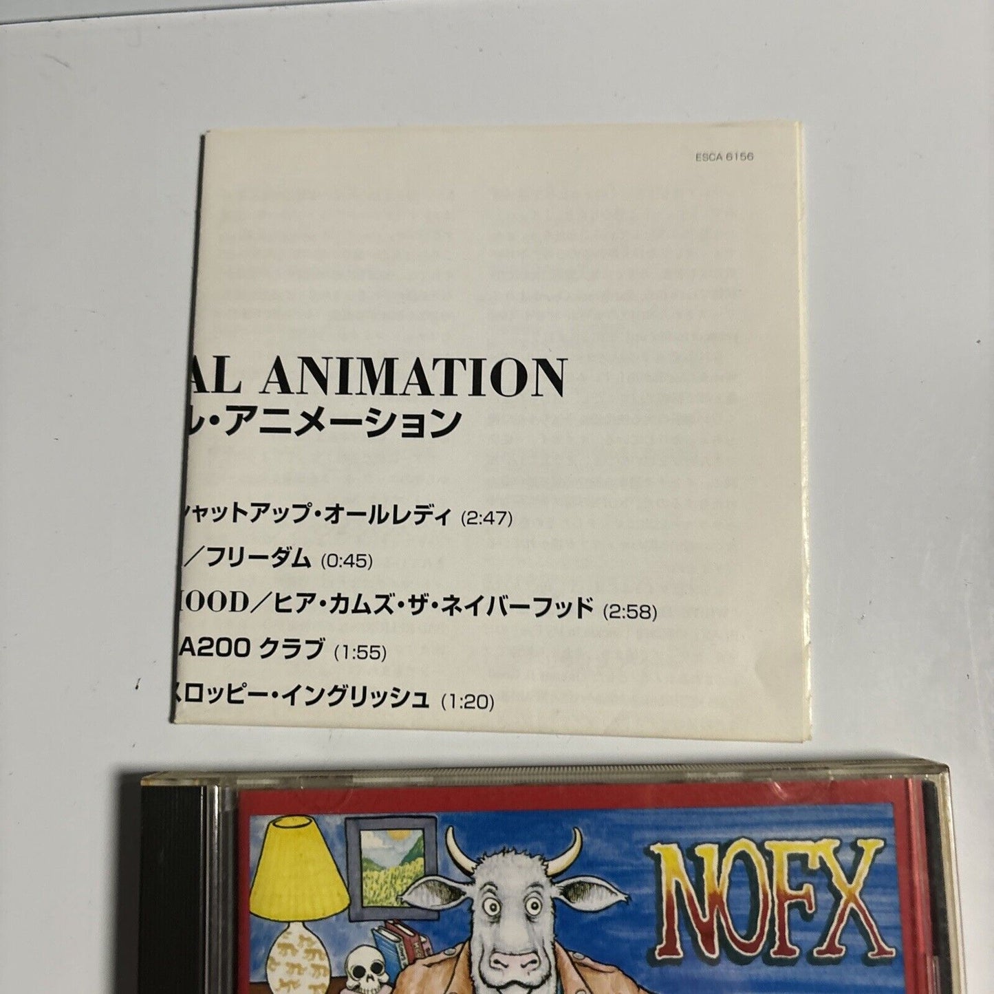 NOFX - Liberal Animation (CD, 1995) Japan esca-6156