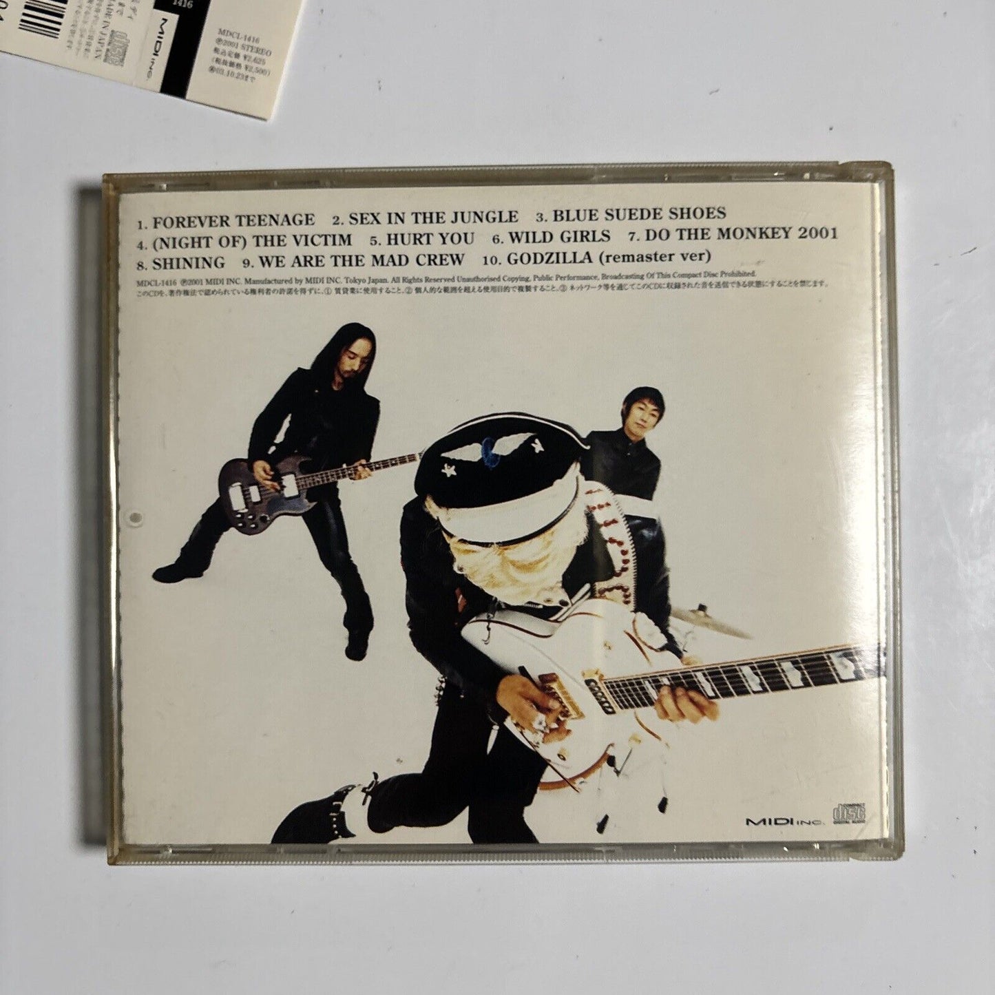 Mad 3 - Forever Teenage (CD, 2001) Japan mdcl-1416 Obi