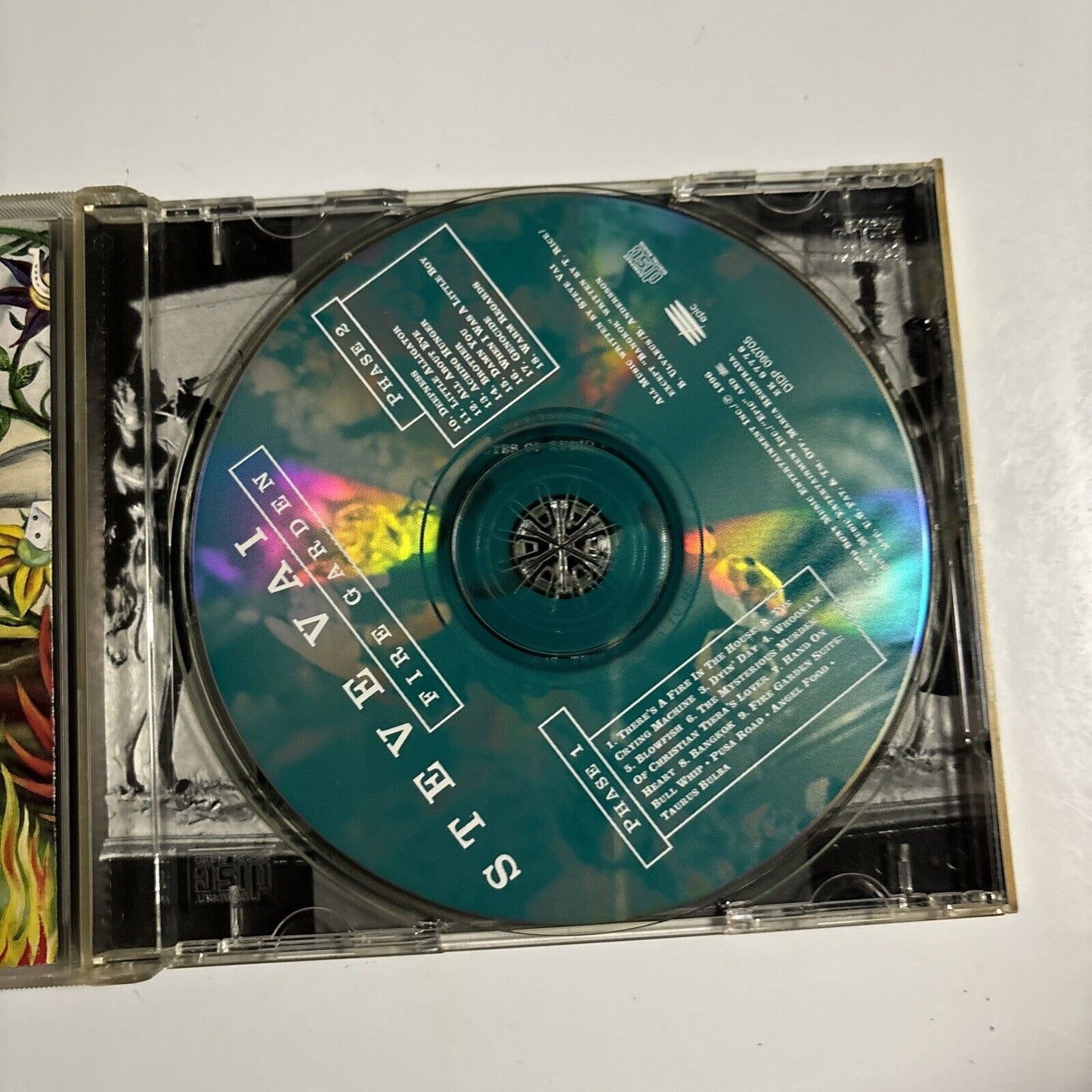 Steve Vai - Fire Garden (CD, 1996) Rock - EK 67776