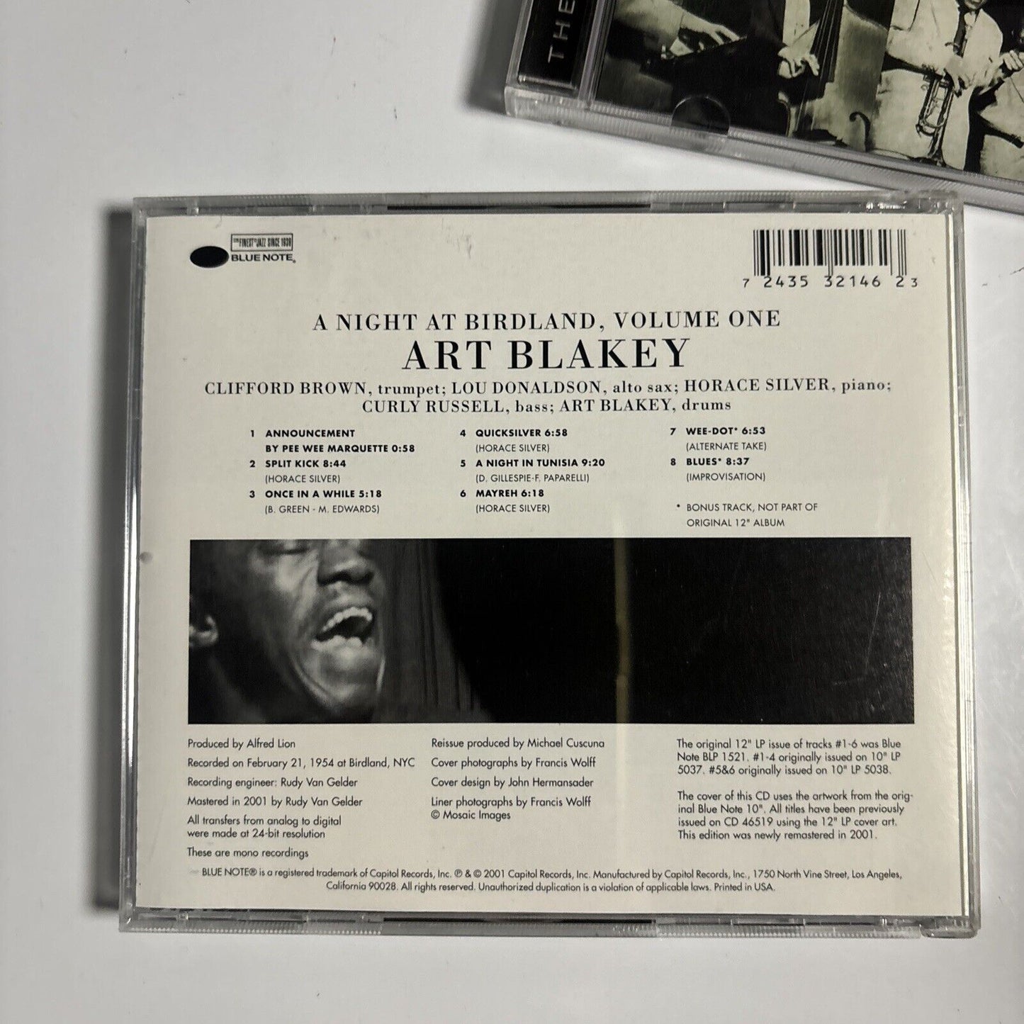Art Blakey Quintet - A Night At Birdland, Volume One & Two (CD, 2001, 2-Disc)