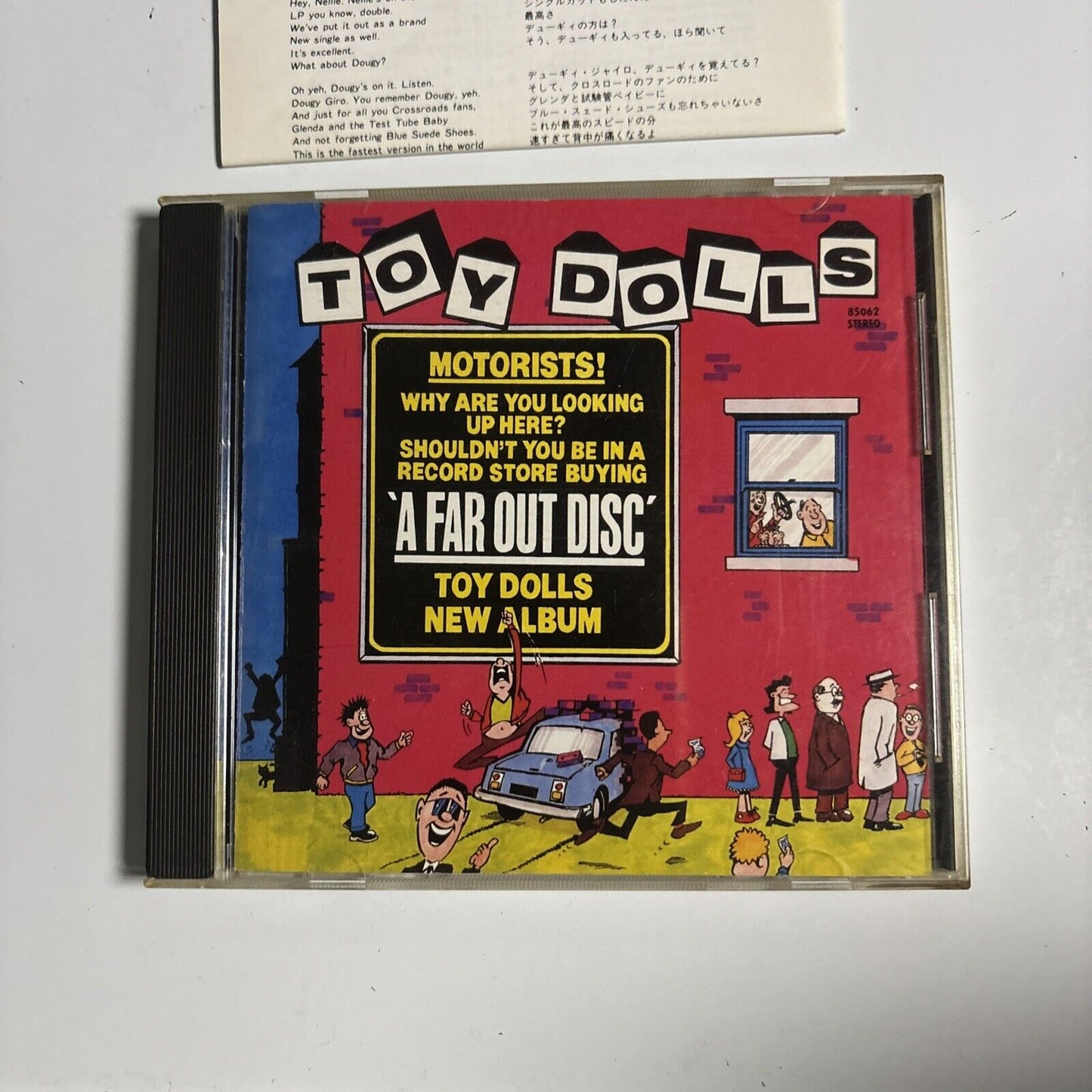Toy Dolls - A Far Out Disc (CD, 1989) Japan 85062