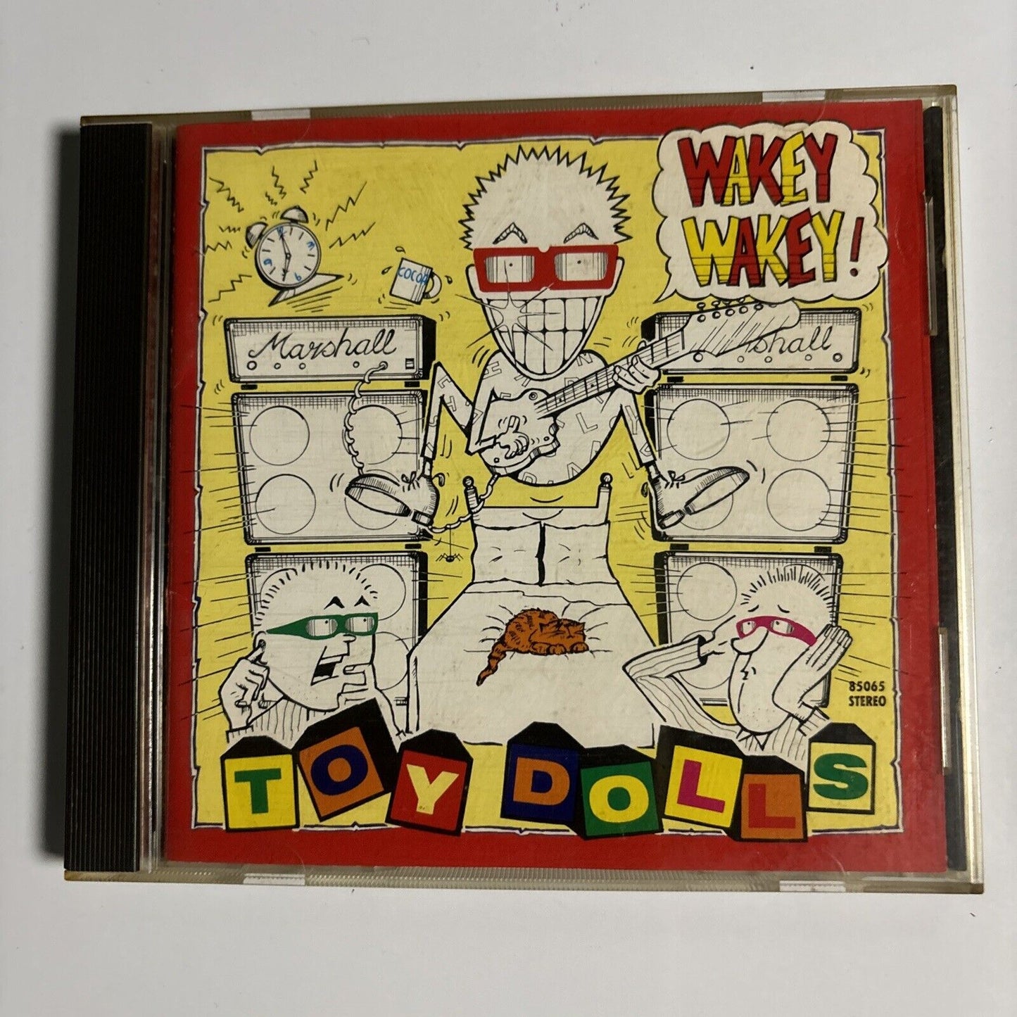 Toy Dolls - Wakey Wakey! (CD, 1989) Japan 85065 Receiver Records Limited