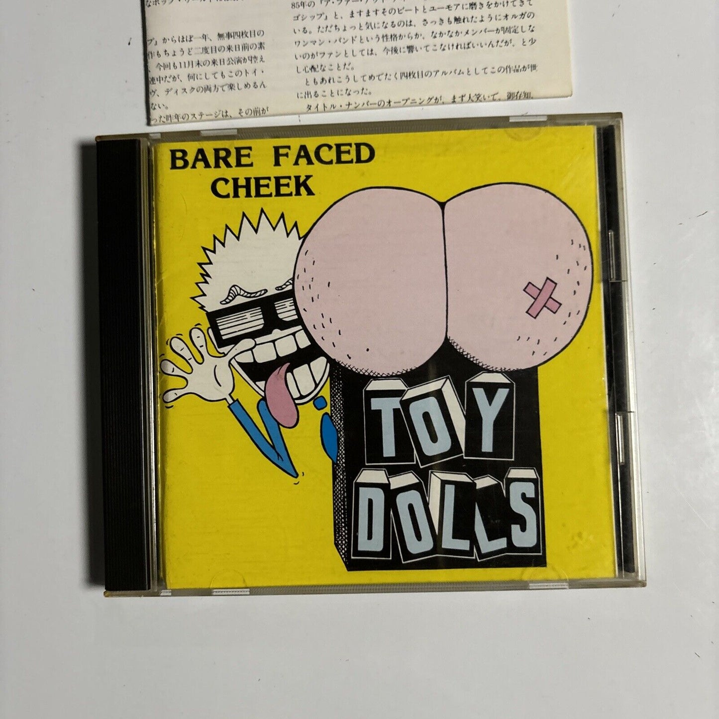 Toy Dolls - Bare Faced Cheek (CD, 1990) Japan tfck-88508