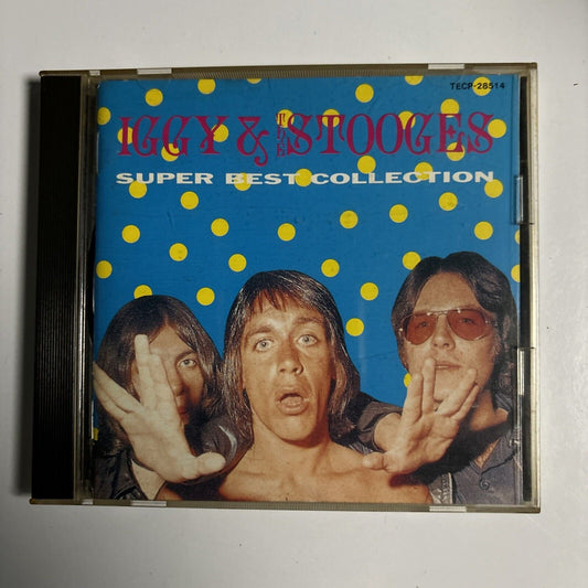Iggy & The Stooges - Super Best Collection (CD, 1990) Japan tecp-28514