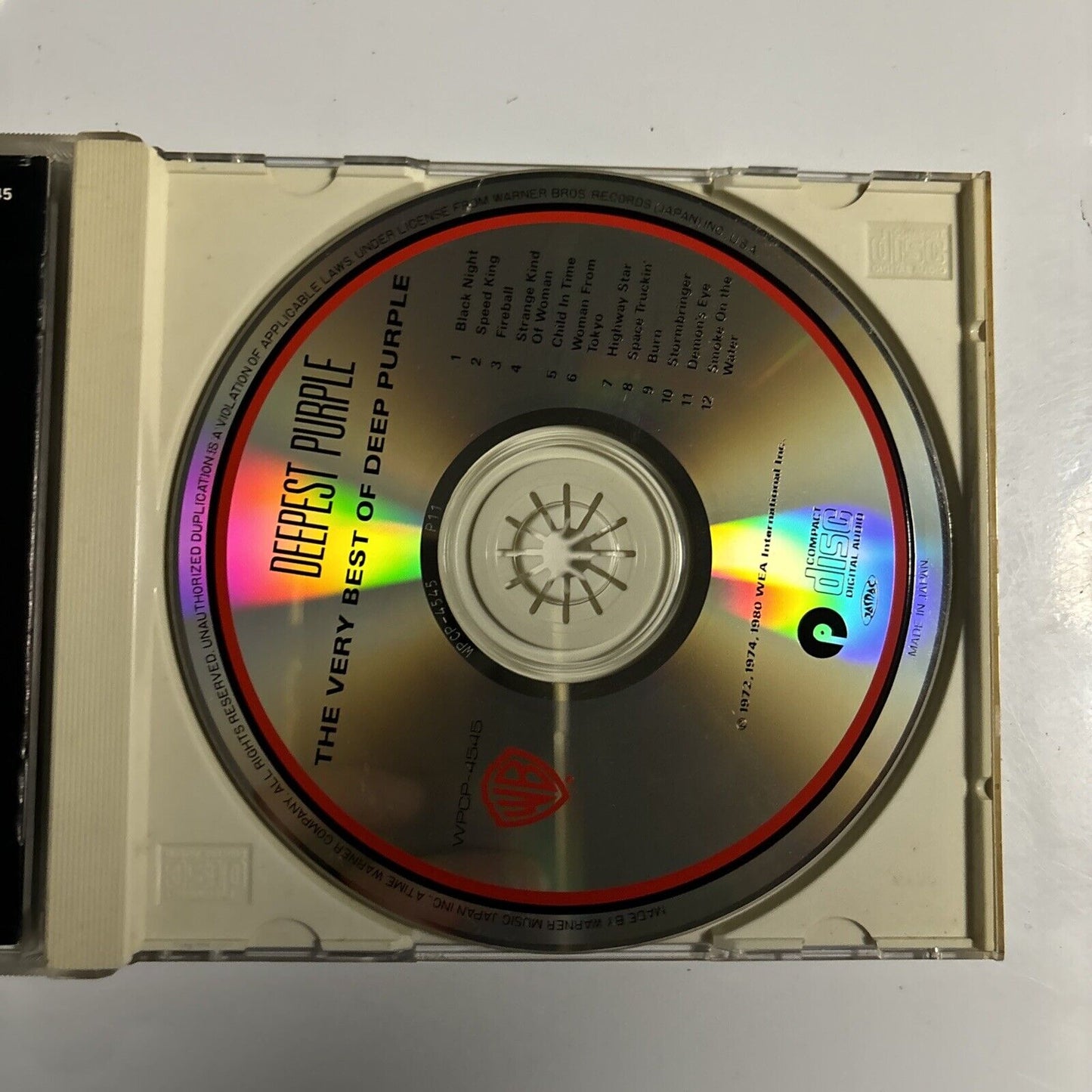 Deep Purple - Deepest Purple: The Very Best Of Deep Purple (CD, 1991) Japan