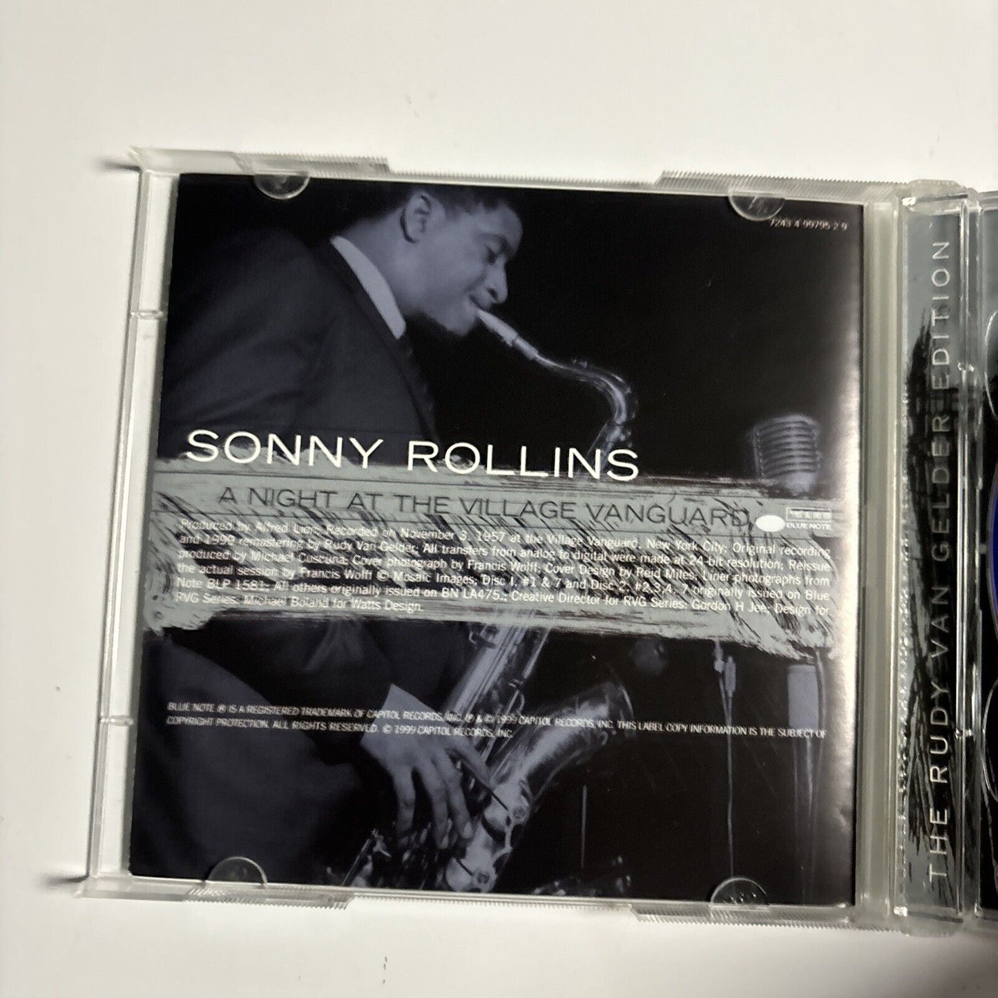 Sonny Rollins - A Night At The Village Vanguard (CD, 1987) Jazz Blue Note