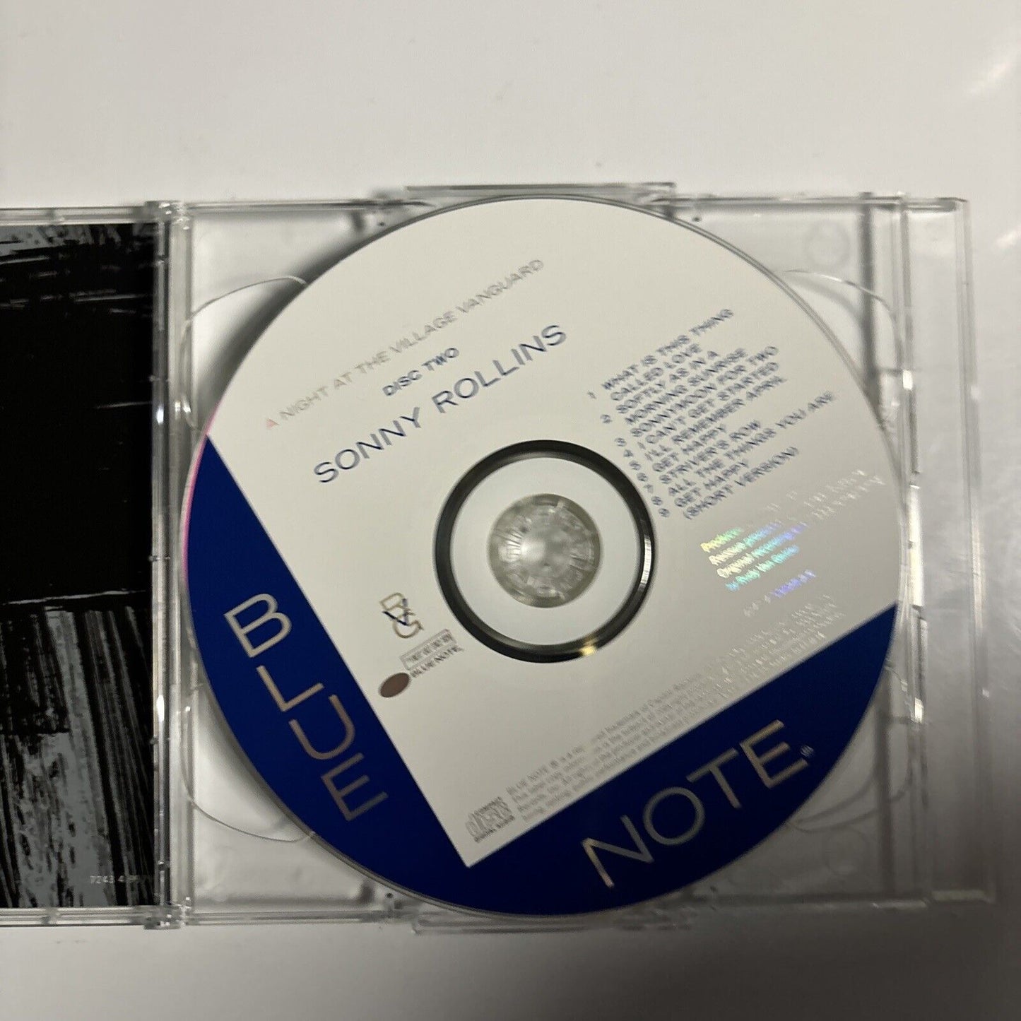 Sonny Rollins - A Night At The Village Vanguard (CD, 1987) Jazz Blue Note