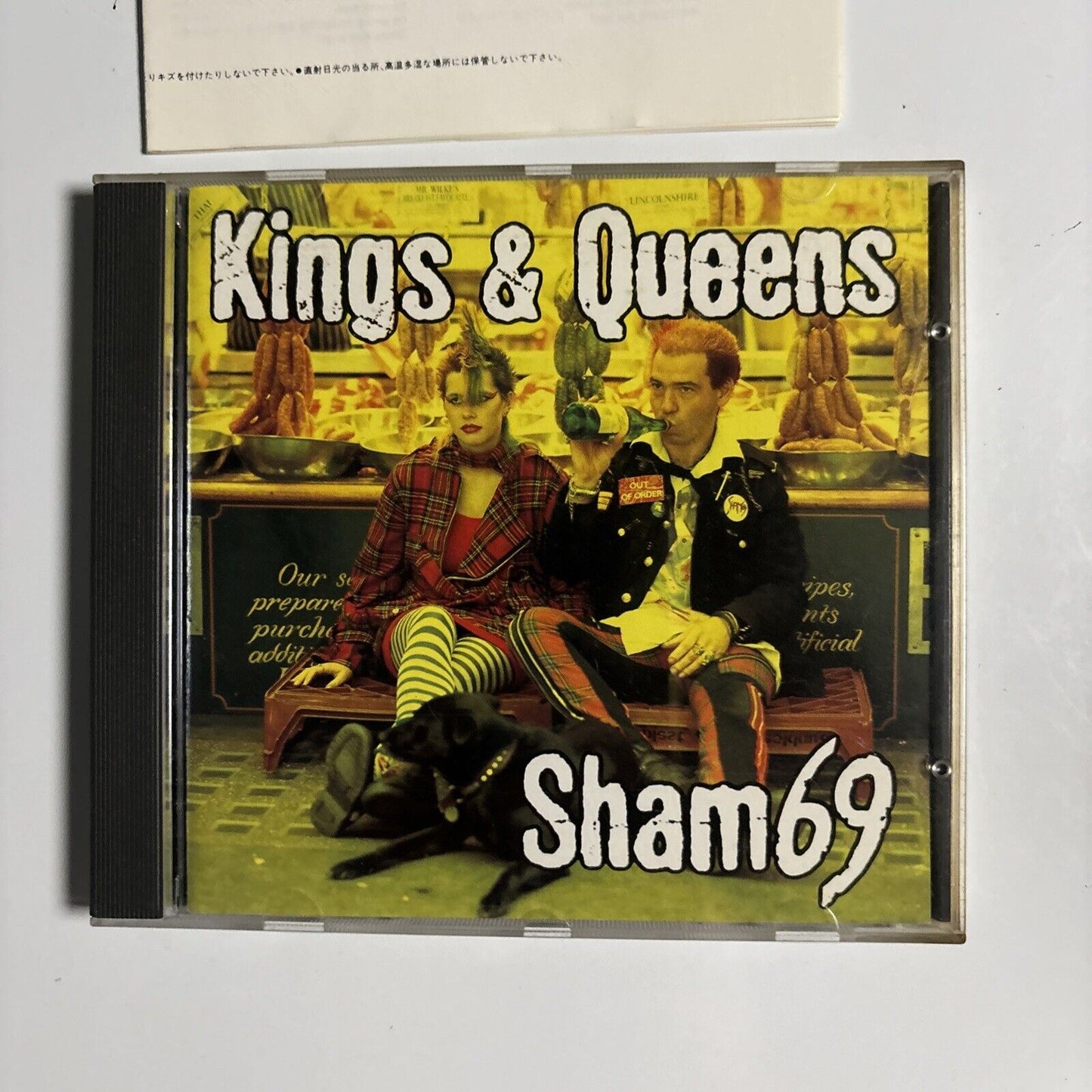 Sham 69 - Kings & Queens (CD, 1994) Japan Toy's Factory tfck-88656