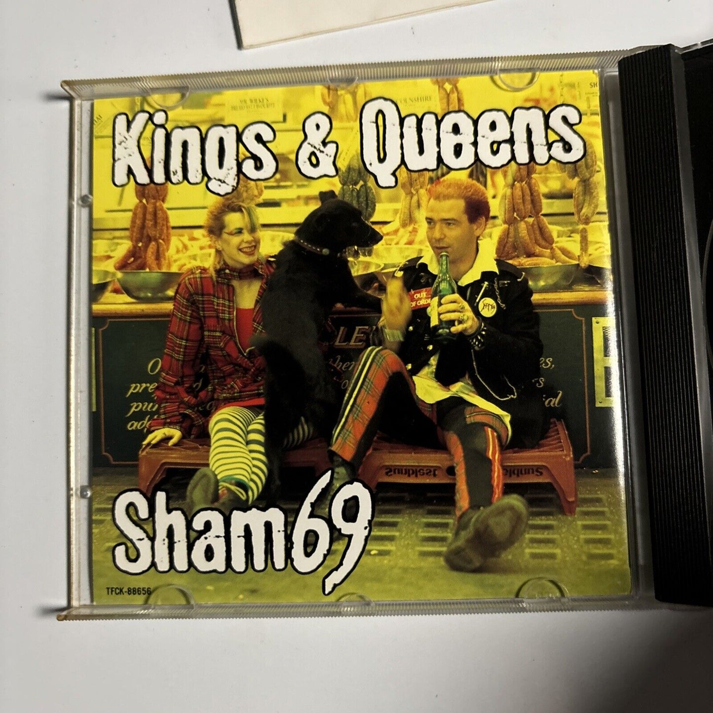 Sham 69 - Kings & Queens (CD, 1994) Japan Toy's Factory tfck-88656