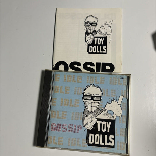 Toy Dolls - Idle Gossip (CD, 1989) Japan 85063 Rock