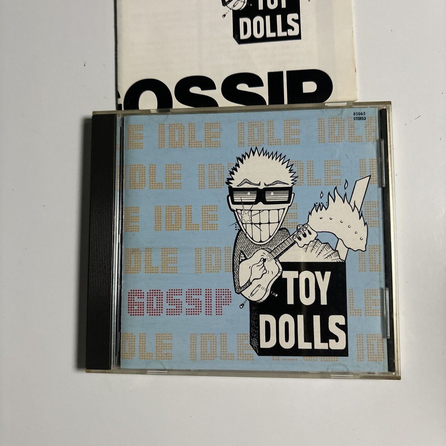 Toy Dolls - Idle Gossip (CD, 1989) Japan 85063 Rock