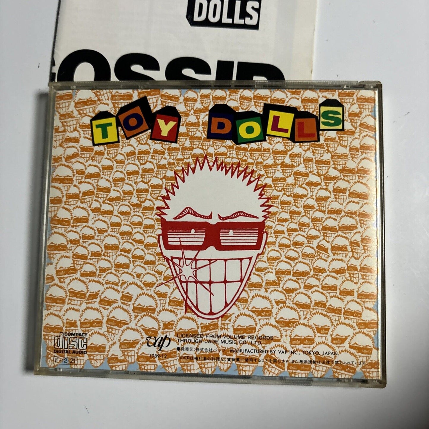 Toy Dolls - Idle Gossip (CD, 1989) Japan 85063 Rock
